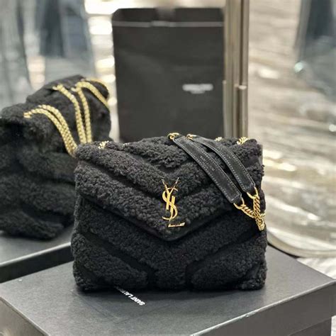 ysl loulou bag black|ysl loulou suede bag.